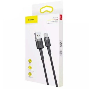 کابل تبدیل USB به Type-C باسئوس مدل UG1 طول 3 متر
